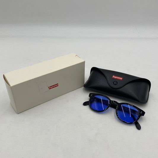 【中古品】【メンズ】 Supreme シュプリーム FACTORY SUNGLASSE ファクトリー サングラス アイウェア アクセサリー 149-260128-yy-21-tei サイズ：FREE カラー：ブラック 万代Net店