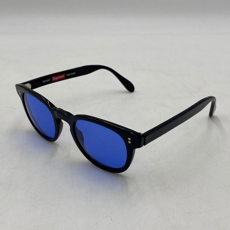 【中古品】【メンズ】 Supreme シュプリーム FACTORY SUNGLASSE ファクトリー サングラス アイウェア アクセサリー 149-260128-yy-21-tei サイズ：FREE カラー：ブラック 万代Net店