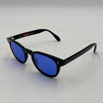 【中古品】【メンズ】 Supreme シュプリーム FACTORY SUNGLASSE ファクトリー サングラス アイウェア アクセサリー 149-260128-yy-21-tei サイズ：FREE カラー：ブラック 万代Net店