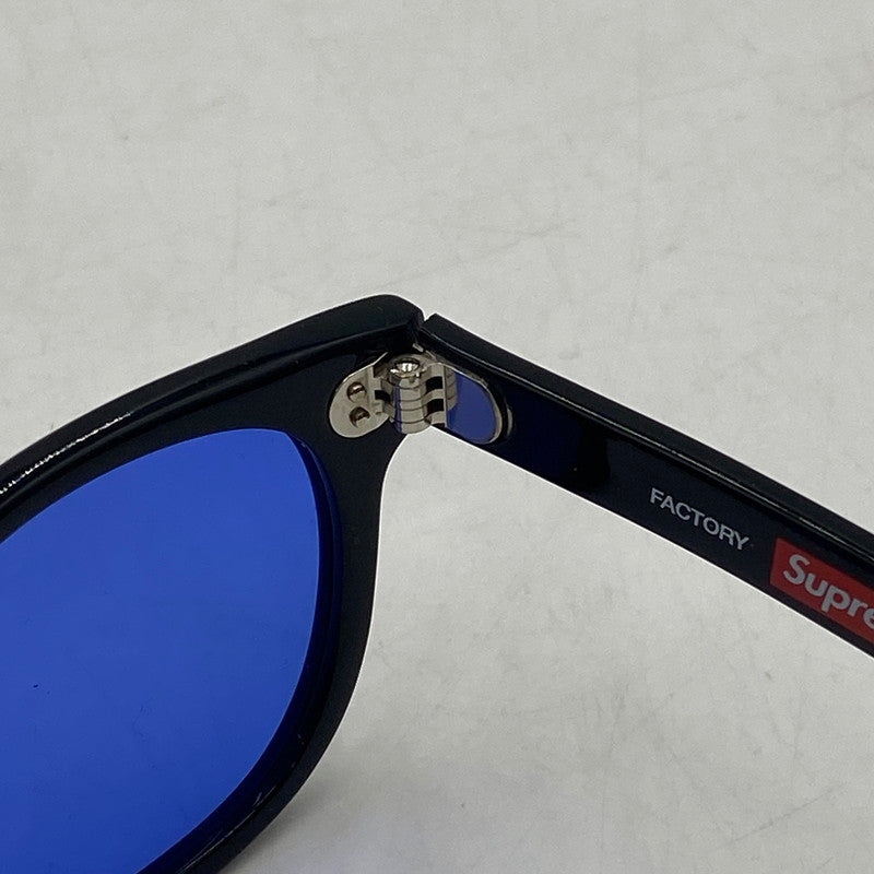 【中古品】【メンズ】 Supreme シュプリーム FACTORY SUNGLASSE ファクトリー サングラス アイウェア アクセサリー 149-260128-yy-21-tei サイズ：FREE カラー：ブラック 万代Net店