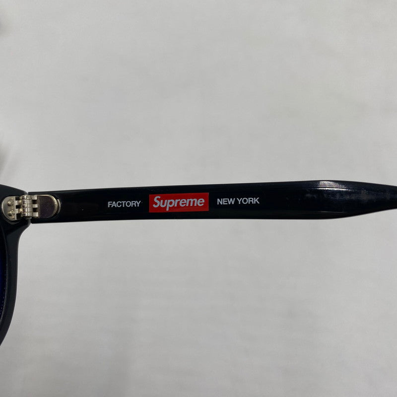 【中古品】【メンズ】 Supreme シュプリーム FACTORY SUNGLASSE ファクトリー サングラス アイウェア アクセサリー 149-260128-yy-21-tei サイズ：FREE カラー：ブラック 万代Net店