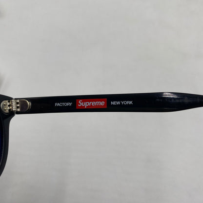 【中古品】【メンズ】 Supreme シュプリーム FACTORY SUNGLASSE ファクトリー サングラス アイウェア アクセサリー 149-260128-yy-21-tei サイズ：FREE カラー：ブラック 万代Net店