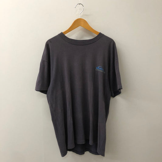 【現状渡し品】【メンズ】 Quiksilver クイックシルバー 90's LOGO PRINT S/S TEE 90年代 ロゴプリント ショートスリーブ Tシャツ 半袖 トップス 145-250720-kk-20-tei サイズ：L カラー：ネイビー 万代Net店
