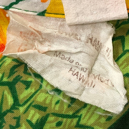 【中古品】【メンズ】 UNKNOWN 70's ROYAL HAWAIIAN SHIRT VINTAGE 70年代 ロイヤル ハワイアンシャツ 半袖 トップス アロハシャツ ヴィンテージ 145-250720-kk-23-tei サイズ：S カラー：グリーン 万代Net店