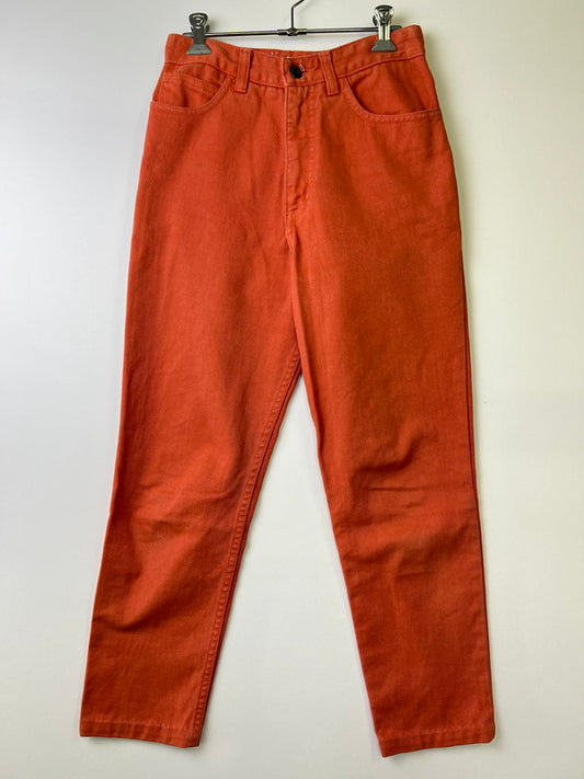 【現状渡し品】【メンズ】 GUESS BY GEORGES MARCIANO ゲス バイ ジョージズ マルシアーノ DENIM PANTS デニムパンツ ボトムス 156-261002-AS-19-hon サイズ：28 カラー：オレンジ 万代Net店