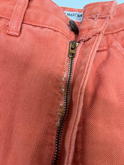 【現状渡し品】【メンズ】 GUESS BY GEORGES MARCIANO ゲス バイ ジョージズ マルシアーノ DENIM PANTS デニムパンツ ボトムス 156-261002-AS-19-hon サイズ：28 カラー：オレンジ 万代Net店