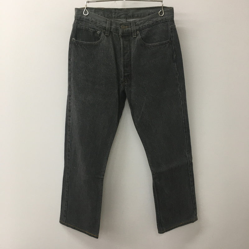 【中古品】【メンズ】 Levi's リーバイス 501 DENIM PANTS 501-0658 USA製 先染めデニムパンツ ボトムス ジーンズ ボタン裏 刻印853 156-250718-KS-27-tei サイズ：W31L30 カラー：ブラック 万代Net店