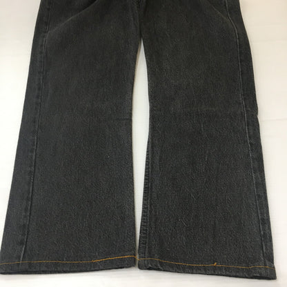 【中古品】【メンズ】 Levi's リーバイス 501 DENIM PANTS 501-0658 USA製 先染めデニムパンツ ボトムス ジーンズ ボタン裏 刻印853 156-250718-KS-27-tei サイズ：W31L30 カラー：ブラック 万代Net店