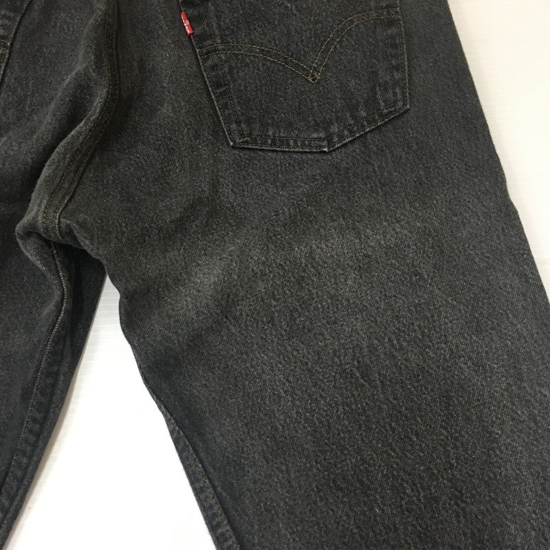 【中古品】【メンズ】 Levi's リーバイス 501 DENIM PANTS 501-0658 USA製 先染めデニムパンツ ボトムス ジーンズ ボタン裏 刻印853 156-250718-KS-27-tei サイズ：W31L30 カラー：ブラック 万代Net店