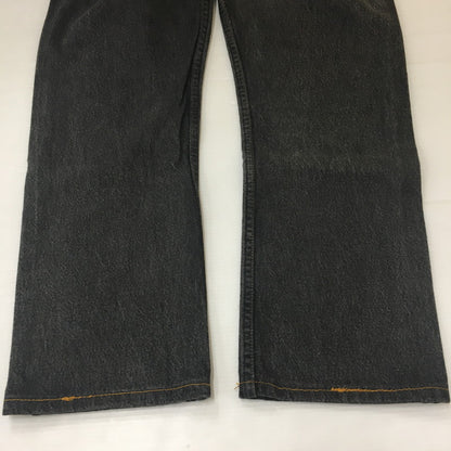 【中古品】【メンズ】 Levi's リーバイス 501 DENIM PANTS 501-0658 USA製 先染めデニムパンツ ボトムス ジーンズ ボタン裏 刻印853 156-250718-KS-27-tei サイズ：W31L30 カラー：ブラック 万代Net店
