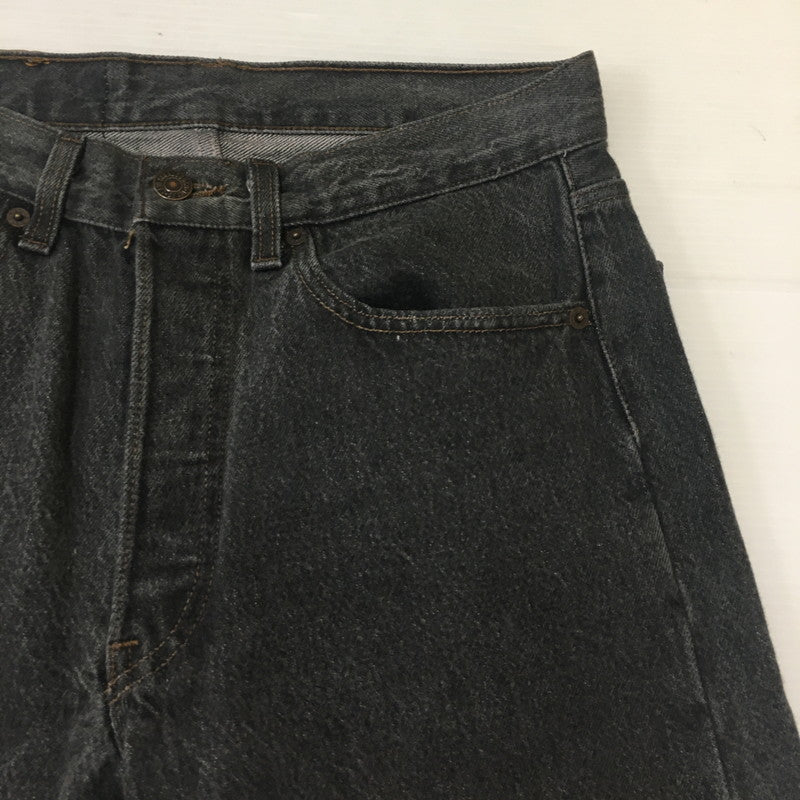 【中古品】【メンズ】 Levi's リーバイス 501 DENIM PANTS 501-0658 USA製 先染めデニムパンツ ボトムス ジーンズ ボタン裏 刻印853 156-250718-KS-27-tei サイズ：W31L30 カラー：ブラック 万代Net店