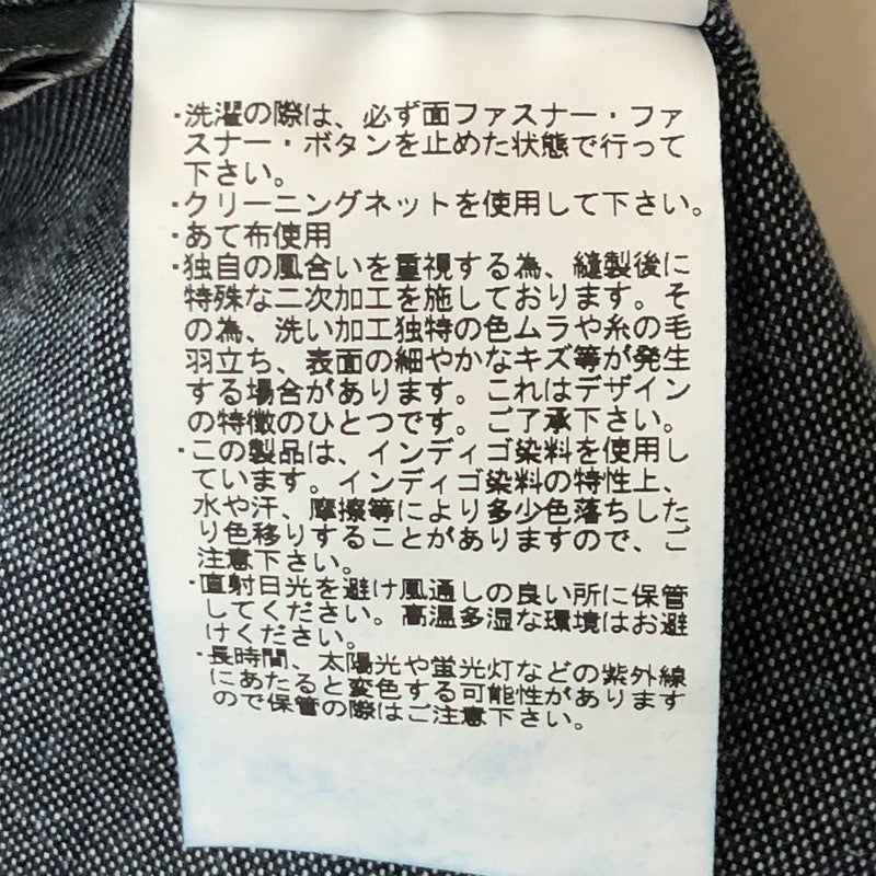 【中古品】【メンズ】 WOOLRICH ウールリッチ CORDURA DUCK ANORAK WJOU0158 コーデュラ ダック アノラック ライトアウター ジャケット 144-250720-kk-13-tei サイズ：L カラー：ケミカルウォッシュ インディゴブラック 万代Net店