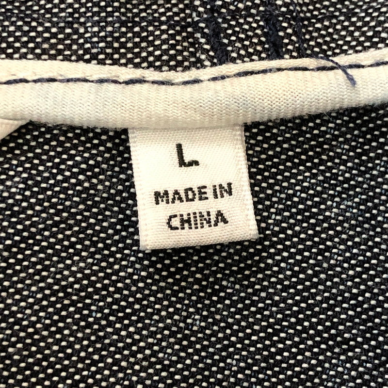 【中古品】【メンズ】 WOOLRICH ウールリッチ CORDURA DUCK ANORAK WJOU0158 コーデュラ ダック アノラック ライトアウター ジャケット 144-250720-kk-13-tei サイズ：L カラー：ケミカルウォッシュ インディゴブラック 万代Net店