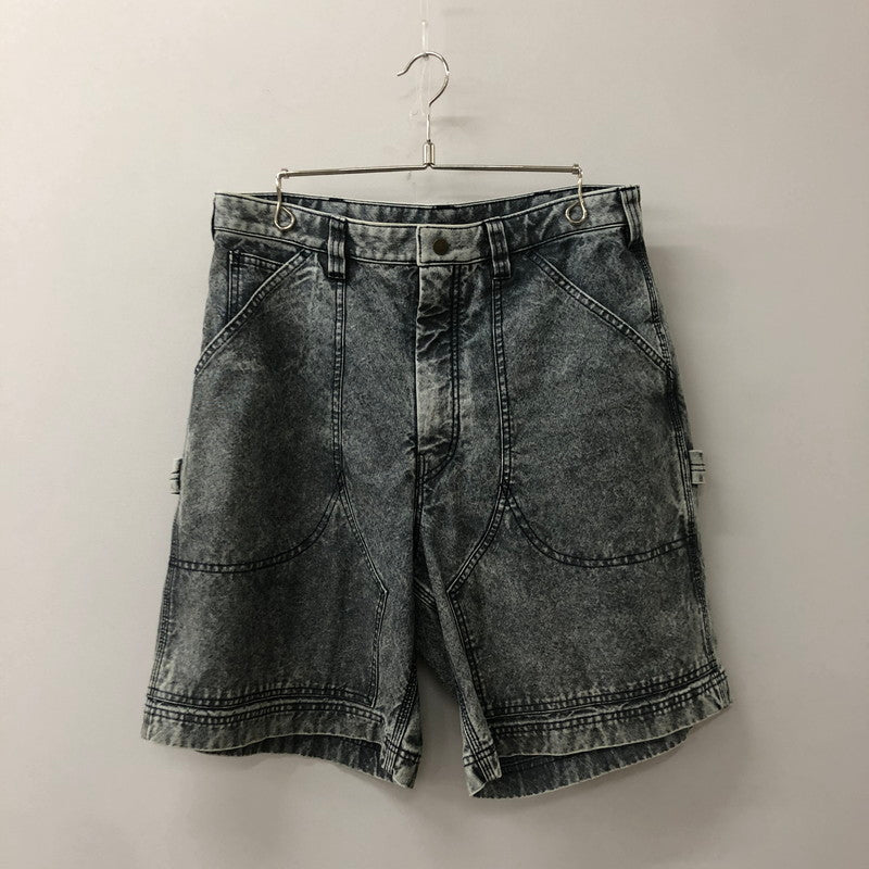 【中古品】【メンズ】 WOOLRICH ウールリッチ ROPE DYED CARPENTER SHORTS WJSH0029 ロープ ダイ カーペンター ショーツ ボトムス ショートパンツ ハーフパンツ 155-250726-yo-23-tei サイズ：M カラー：ブラック 万代Net店