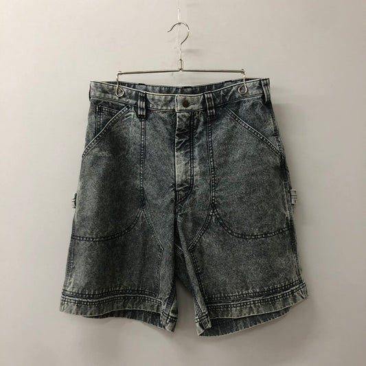 【中古品】【メンズ】 WOOLRICH ウールリッチ ROPE DYED CARPENTER SHORTS WJSH0029 ロープ ダイ カーペンター ショーツ ボトムス ショートパンツ ハーフパンツ 155-250726-yo-23-tei サイズ：M カラー：ブラック 万代Net店