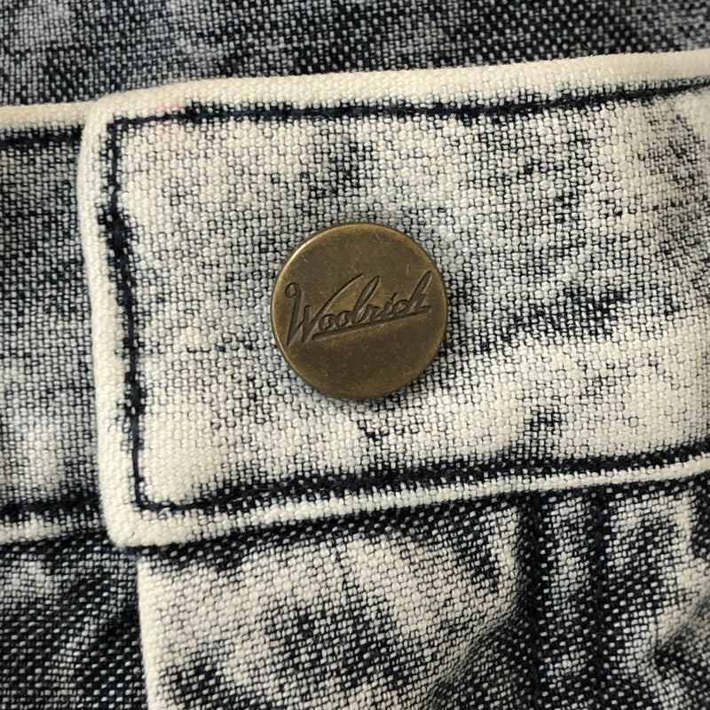 【中古品】【メンズ】 WOOLRICH ウールリッチ ROPE DYED CARPENTER SHORTS WJSH0029 ロープ ダイ カーペンター ショーツ ボトムス ショートパンツ ハーフパンツ 155-250726-yo-23-tei サイズ：M カラー：ブラック 万代Net店