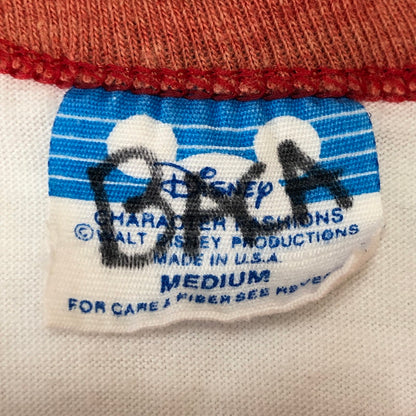 【中古品】【メンズ】 DISNEY ディズニー 90’s MICKEY RAGLAN T-SHIRT MADE IN USA 90年代 ミッキー ラグラン Tシャツ 半袖 トップス USA製 145-250726-yo-09-tei サイズ：M カラー：オレンジ 万代Net店