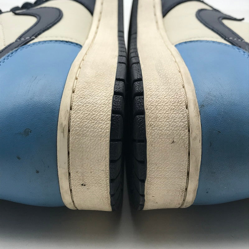 【中古品】【メンズ】 NIKE ナイキ 555088-140 AIR JORDAN 1 RETRO HIGH OG "OBSIDIAN UNIVERSITY BLUE エアジョーダン1 レトロ ハイカット スニーカー 靴 160-260515-ky-05-teih サイズ：28cm カラー：ブルー 万代Net店