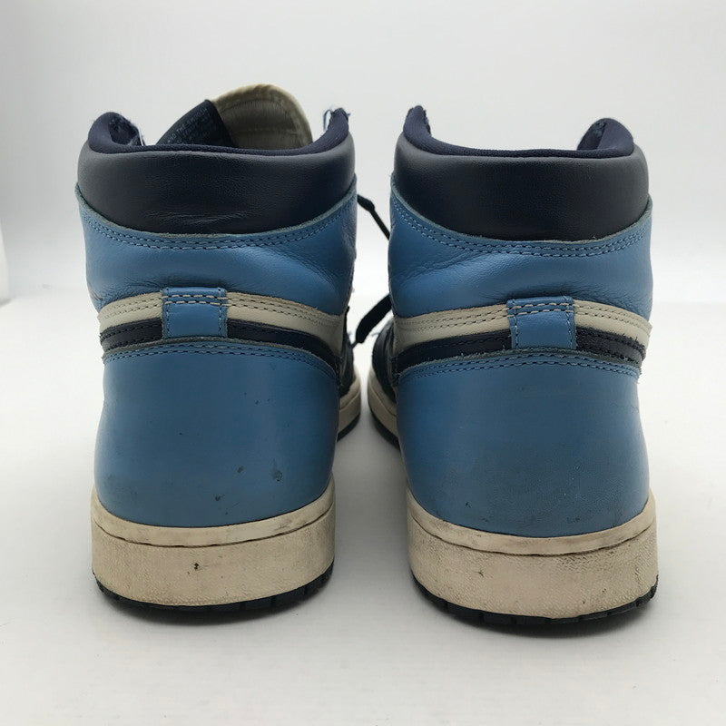 【中古品】【メンズ】 NIKE ナイキ 555088-140 AIR JORDAN 1 RETRO HIGH OG "OBSIDIAN UNIVERSITY BLUE エアジョーダン1 レトロ ハイカット スニーカー 靴 160-260515-ky-05-teih サイズ：28cm カラー：ブルー 万代Net店