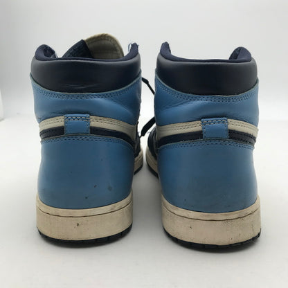 【中古品】【メンズ】 NIKE ナイキ 555088-140 AIR JORDAN 1 RETRO HIGH OG "OBSIDIAN UNIVERSITY BLUE エアジョーダン1 レトロ ハイカット スニーカー 靴 160-260515-ky-05-teih サイズ：28cm カラー：ブルー 万代Net店