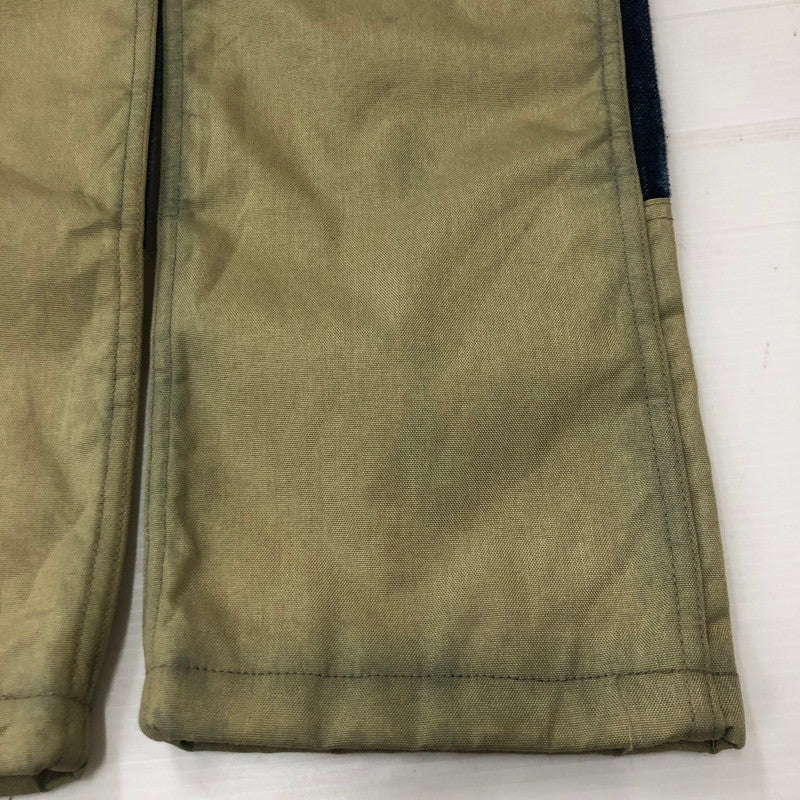 【中古品】【メンズ】 POINTER ポインター SCOVILL ZIP DOCKING DENIM PANTS スコヴィル ジップ ドッキング デニム パンツ ボトムス 156-250726-yo-16-tei サイズ：表記無し カラー：インディゴ/ベージュ 万代Net店