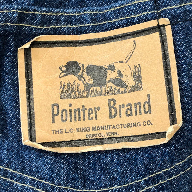 【中古品】【メンズ】 POINTER ポインター SCOVILL ZIP DOCKING DENIM PANTS スコヴィル ジップ ドッキング デニム パンツ ボトムス 156-250726-yo-16-tei サイズ：表記無し カラー：インディゴ/ベージュ 万代Net店
