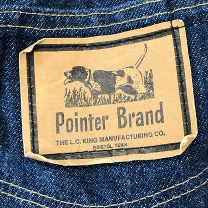 【中古品】【メンズ】 POINTER ポインター SCOVILL ZIP DOCKING DENIM PANTS スコヴィル ジップ ドッキング デニム パンツ ボトムス 156-250726-yo-16-tei サイズ：表記無し カラー：インディゴ/ベージュ 万代Net店