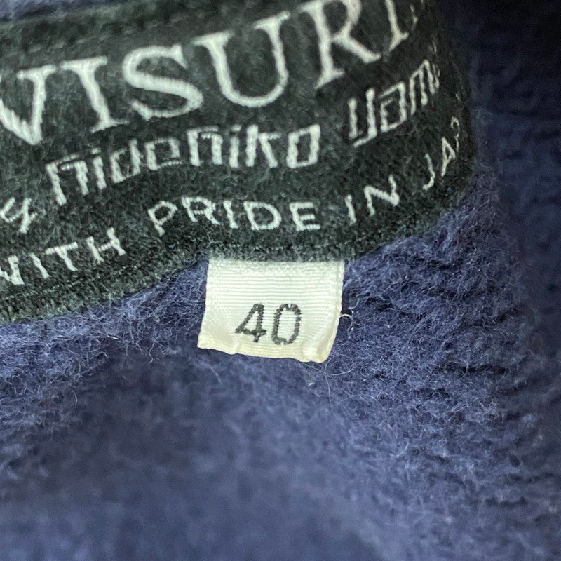 【中古品】【メンズ】 EVISU エヴィス × RING 別注 コラボ HICKORY FULL ZIP HOODIE ヒッコリー フルジップ フーディー トップス パーカー 145-250723-KS-17-tei カラー：ネイビー 万代Net店