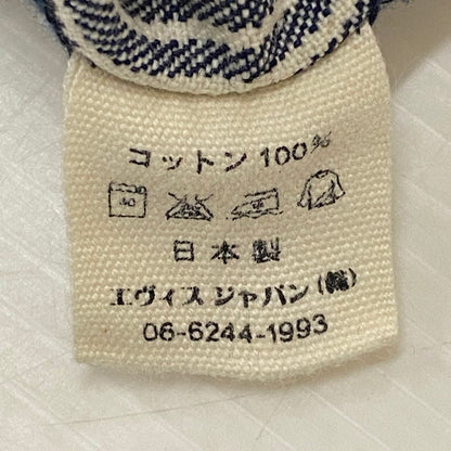 【中古品】【メンズ】 EVISU エヴィス × RING 別注 コラボ HICKORY FULL ZIP HOODIE ヒッコリー フルジップ フーディー トップス パーカー 145-250723-KS-17-tei カラー：ネイビー 万代Net店