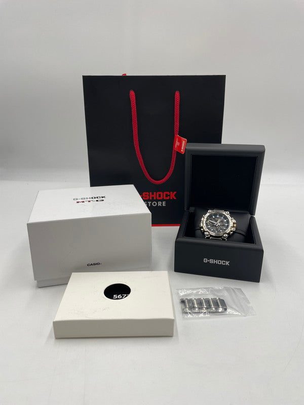 【中古品】【メンズ】 G-SHOCK MT-G MTG-B3000 Series MTG-B3000D-1A9JF TOUGHSOLAR ジーショック タフソーラー 腕時計 196-250721-kk-01-fuzh カラー：シルバー 万代Net店