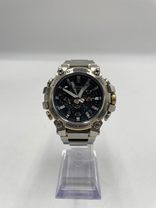 【中古品】【メンズ】 G-SHOCK MT-G MTG-B3000 Series MTG-B3000D-1A9JF TOUGHSOLAR ジーショック タフソーラー 腕時計 196-250721-kk-01-fuzh カラー：シルバー 万代Net店