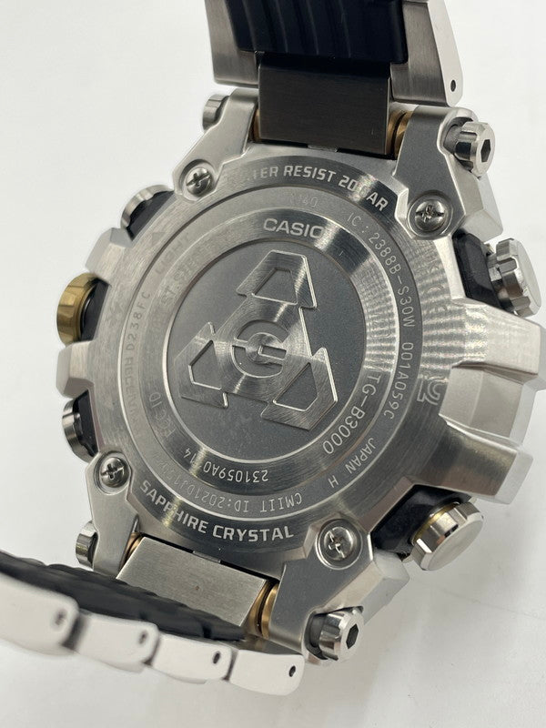 【中古品】【メンズ】 G-SHOCK MT-G MTG-B3000 Series MTG-B3000D-1A9JF TOUGHSOLAR ジーショック タフソーラー 腕時計 196-250721-kk-01-fuzh カラー：シルバー 万代Net店