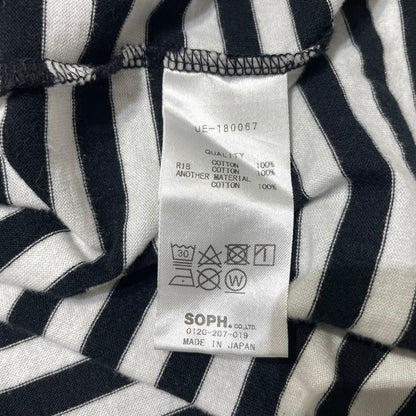 【中古品】【メンズ】 UNIFOAM EXEPERIMENT ユニフォーム エクスペリメント L/S BORDER LAYERED TEE UE-180067 ロングスリーブ ボーダー レイヤード Tシャツ 長袖 トップス 142-260723-sa-04-tei サイズ：2 カラー：ブラック 万代Net店
