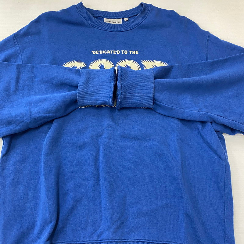 【中古品】【メンズ】 Carhartt WIP カーハート ワークインプログレス MIST SWEAT IO33245 ミスト スウェットシャツ トップス トレーナー 145-250723-KS-21-tei カラー：ブルー 万代Net店