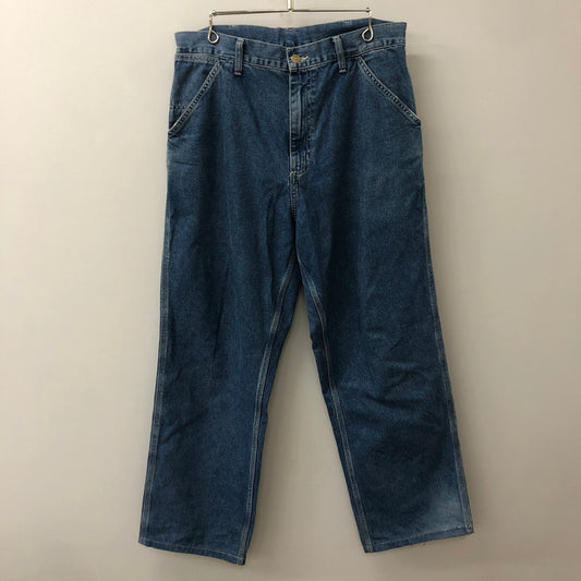【現状渡し品】【メンズ】 Carhartt WIP カーハート ワークインプログレス SIMPLE PANT I022947 シンプル パンツ ボトムス デニムパンツ 156-250726-yo-17-tei サイズ：32 カラー：インディゴ 万代Net店