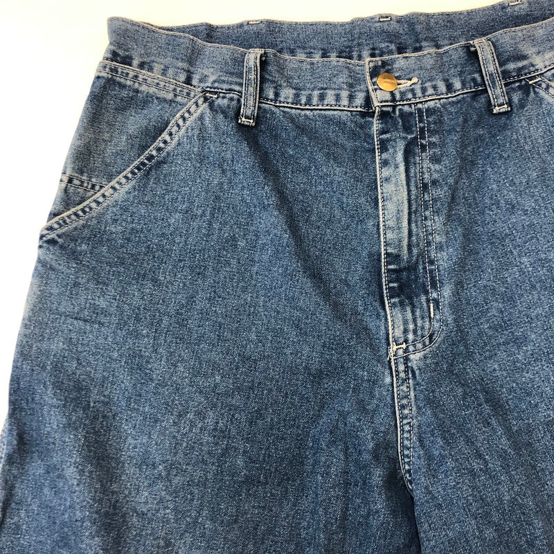 【現状渡し品】【メンズ】 Carhartt WIP カーハート ワークインプログレス SIMPLE PANT I022947 シンプル パンツ ボトムス デニムパンツ 156-250726-yo-17-tei サイズ：32 カラー：インディゴ 万代Net店