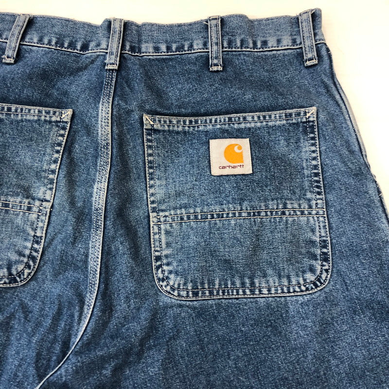 【現状渡し品】【メンズ】 Carhartt WIP カーハート ワークインプログレス SIMPLE PANT I022947 シンプル パンツ ボトムス デニムパンツ 156-250726-yo-17-tei サイズ：32 カラー：インディゴ 万代Net店
