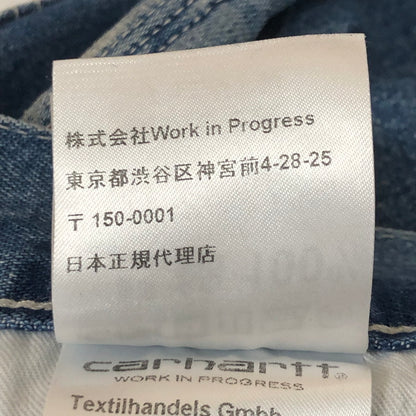 【現状渡し品】【メンズ】 Carhartt WIP カーハート ワークインプログレス SIMPLE PANT I022947 シンプル パンツ ボトムス デニムパンツ 156-250726-yo-17-tei サイズ：32 カラー：インディゴ 万代Net店