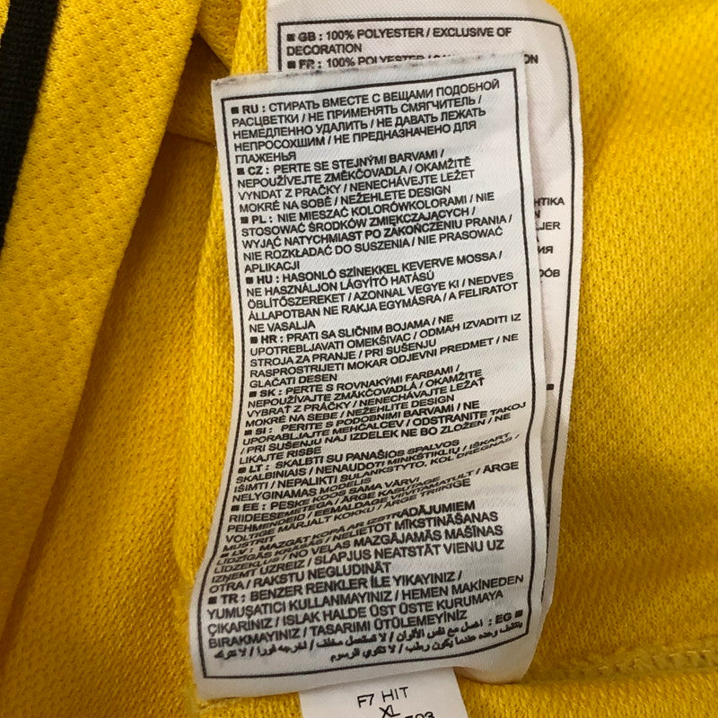 【中古品】【メンズ】 NIKE ナイキ 07-08 BORUSSIA DORTMUND GAME SHIRT ボルシア ドルトムント ゲームシャツ レプリカユニフォーム 148-250726-yo-11-tei サイズ：XL カラー：イエロ－ 万代Net店