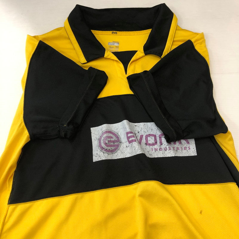 【中古品】【メンズ】 NIKE ナイキ 07-08 BORUSSIA DORTMUND GAME SHIRT ボルシア ドルトムント ゲームシャツ レプリカユニフォーム 148-250726-yo-11-tei サイズ：XL カラー：イエロ－ 万代Net店
