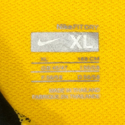【中古品】【メンズ】 NIKE ナイキ 07-08 BORUSSIA DORTMUND GAME SHIRT ボルシア ドルトムント ゲームシャツ レプリカユニフォーム 148-250726-yo-11-tei サイズ：XL カラー：イエロ－ 万代Net店