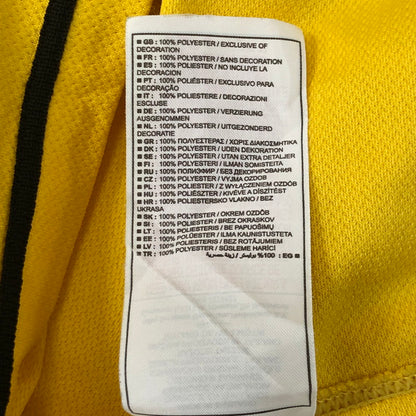 【中古品】【メンズ】 NIKE ナイキ 07-08 BORUSSIA DORTMUND GAME SHIRT ボルシア ドルトムント ゲームシャツ レプリカユニフォーム 148-250726-yo-11-tei サイズ：XL カラー：イエロ－ 万代Net店