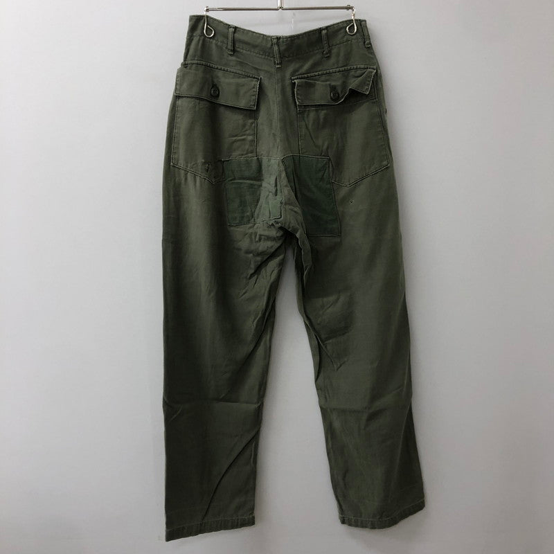 【現状渡し品】【メンズ】 US.ARMY アメリカ軍 70’s BAKER PANTS VINTAGE 70年代 ベイカーパンツ ボトムス ミリタリー ヴィンテージ 156-250726-yo-19-tei サイズ：表記無し カラー：カーキ 万代Net店