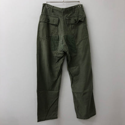 【現状渡し品】【メンズ】 US.ARMY アメリカ軍 70’s BAKER PANTS VINTAGE 70年代 ベイカーパンツ ボトムス ミリタリー ヴィンテージ 156-250726-yo-19-tei サイズ：表記無し カラー：カーキ 万代Net店