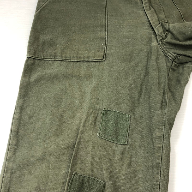 【現状渡し品】【メンズ】 US.ARMY アメリカ軍 70’s BAKER PANTS VINTAGE 70年代 ベイカーパンツ ボトムス ミリタリー ヴィンテージ 156-250726-yo-19-tei サイズ：表記無し カラー：カーキ 万代Net店