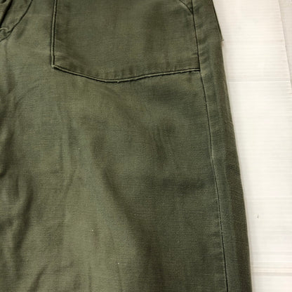 【現状渡し品】【メンズ】 US.ARMY アメリカ軍 70’s BAKER PANTS VINTAGE 70年代 ベイカーパンツ ボトムス ミリタリー ヴィンテージ 156-250726-yo-19-tei サイズ：表記無し カラー：カーキ 万代Net店