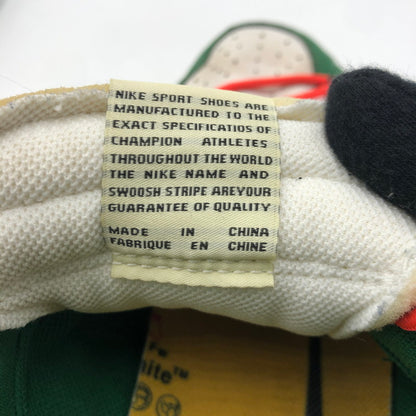 【中古品】【メンズ】 NIKE ナイキ × OFF-WHITE オフホワイト 別注 コラボ 19AW DUNK LOW LTHR CT0856-100 ダンク ロー エルティエイチアール スニーカー 靴 160-250727-KS-02-tei カラー：WHITE/PINE GREEN 万代Net店