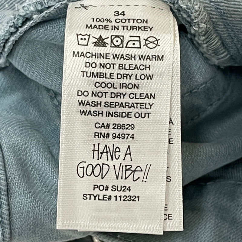 【中古品】【メンズ】 STUSSY ステューシー 23SS SPRAY DYE BIG OL' SHORT 112321 スプレー ダイ ビッグ OL ショート ボトムス ショートパンツ ハーフパンツ ショーツ 153-250730-ks-22-fuz サイズ：34 カラー：ブルー 万代Net店
