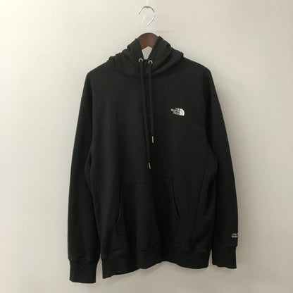 【中古品】【メンズ】 THE NORTH FACE ザ・ノースフェイス SHIRETOKO NATURE FOUNDATION KOMNUPURI HOODIE NT62438R 知床財団 コムヌプリ フーディ 長袖 トップス プルオーバー パーカー 144-250729-yo-14-tei サイズ：XL カラー：ブラック 万代Net店