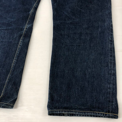 【現状渡し品】【メンズ】 Levi's リーバイス 60's 501XX DENIM PANTS VINTAGE 60年代 デニム パンツ ボトムス ジーンズ ヴィンテージ ボタン裏刻印2 不均等V ギャラなし 紙パッチモデル 156-250726-yo-32-tei サイズ：表記無し カラー：インディゴ 万代Net店